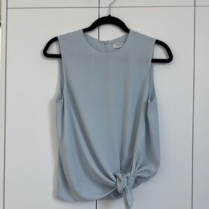 Babaton Hopkins Blue Sleeveless Top